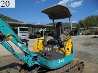 中古建設機械 中古 クボタ KUBOTA 油圧ショベル・バックホー ０．１立米以下 U-30-3S