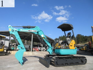 中古建設機械 中古 クボタ KUBOTA 油圧ショベル・バックホー ０．１立米以下 U-30-5