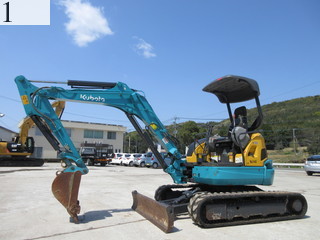 中古建設機械 中古 クボタ KUBOTA 油圧ショベル・バックホー ０．１立米以下 U-35-5