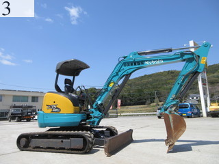 中古建設機械 中古 クボタ KUBOTA 油圧ショベル・バックホー ０．１立米以下 U-35-5