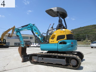 中古建設機械 中古 クボタ KUBOTA 油圧ショベル・バックホー ０．１立米以下 U-35-5