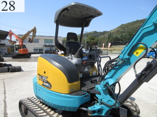 中古建設機械 中古 クボタ KUBOTA 油圧ショベル・バックホー ０．１立米以下 U-35-5