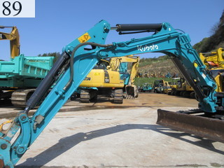 中古建設機械 中古 クボタ KUBOTA 油圧ショベル・バックホー ０．１立米以下 U-35-5