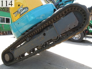 中古建設機械 中古 クボタ KUBOTA 油圧ショベル・バックホー ０．１立米以下 U-35-5