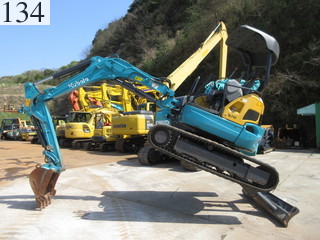 中古建設機械 中古 クボタ KUBOTA 油圧ショベル・バックホー ０．１立米以下 U-35-5