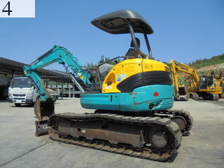 中古建設機械 中古 クボタ KUBOTA 油圧ショベル・バックホー ０．２－０．３立米 U-40-5