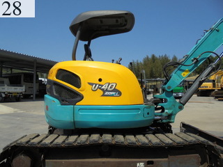 中古建設機械 中古 クボタ KUBOTA 油圧ショベル・バックホー ０．２－０．３立米 U-40-5