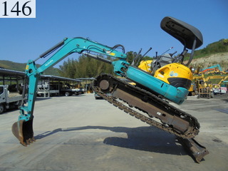 中古建設機械 中古 クボタ KUBOTA 油圧ショベル・バックホー ０．２－０．３立米 U-40-5