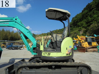 中古建設機械 中古 ヤンマーディーゼル YANMAR 油圧ショベル・バックホー ０．２－０．３立米 VIO40-5