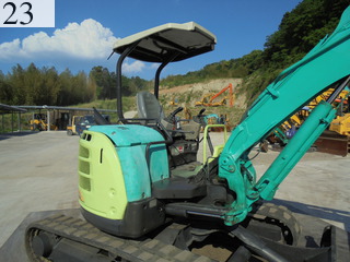 中古建設機械 中古 ヤンマーディーゼル YANMAR 油圧ショベル・バックホー ０．２－０．３立米 VIO40-5