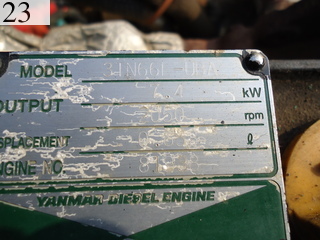 中古建設機械 中古 ヤンマーディーゼル YANMAR 油圧ショベル・バックホー ０．１立米以下 ViO10-1