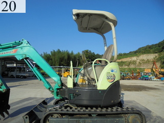 中古建設機械 中古 ヤンマーディーゼル YANMAR 油圧ショベル・バックホー ０．１立米以下 ViO20-3