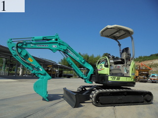中古建設機械 中古 ヤンマーディーゼル YANMAR 油圧ショベル・バックホー ０．２－０．３立米 ViO35-5