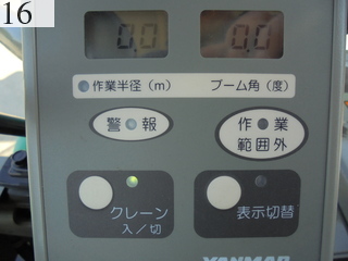 中古建設機械 中古 ヤンマーディーゼル YANMAR 油圧ショベル・バックホー ０．２－０．３立米 ViO35-5