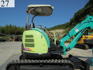 中古建設機械 中古 ヤンマーディーゼル YANMAR 油圧ショベル・バックホー ０．２－０．３立米 ViO35-5