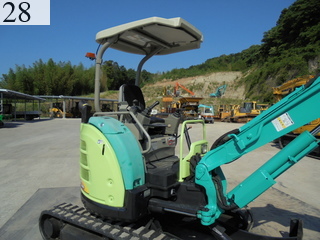 中古建設機械 中古 ヤンマーディーゼル YANMAR 油圧ショベル・バックホー ０．２－０．３立米 ViO35-5