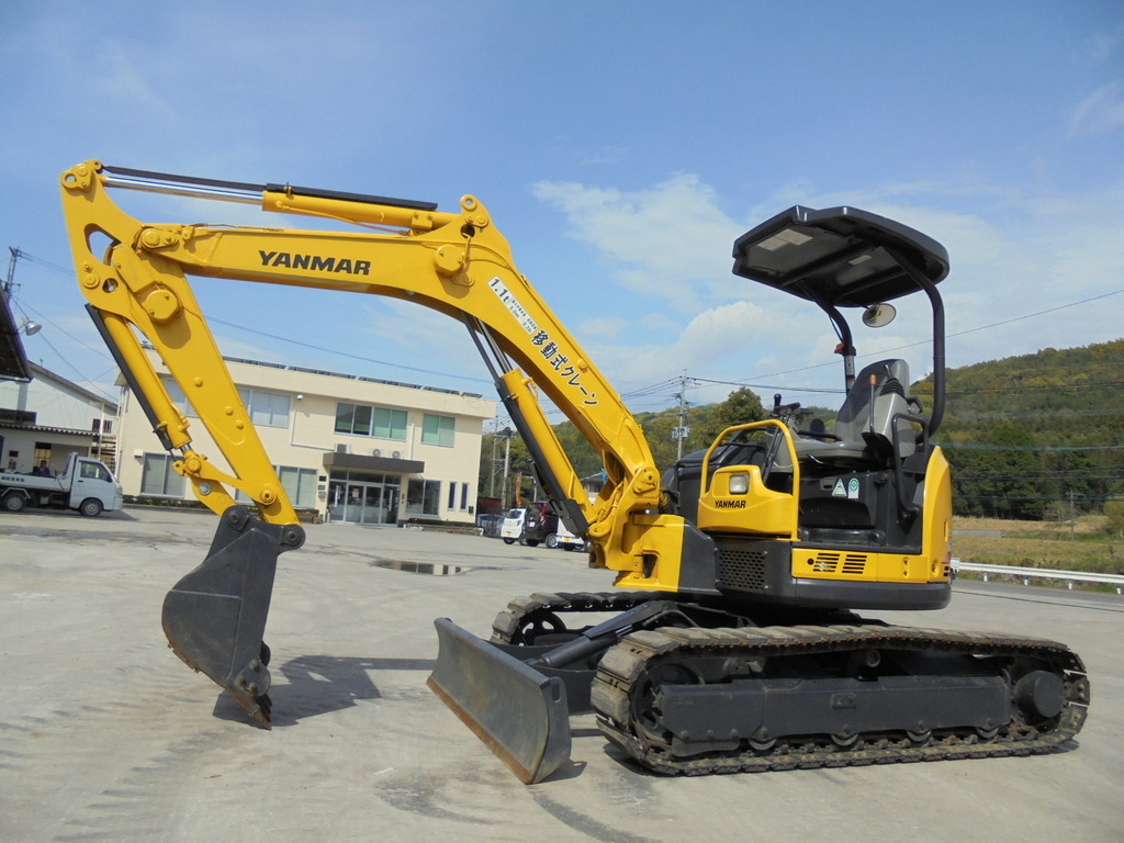 中古建設機械 中古 ヤンマーディーゼル YANMAR 油圧ショベル・バックホー ０．２－０．３立米 ViO40-5B