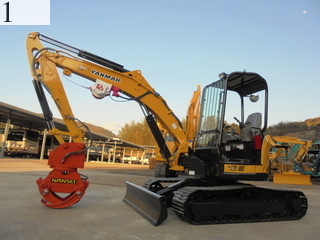 Used Construction Machine Used YANMAR YANMAR Forestry excavators Grapple / Winch / Blade ViO50-5B