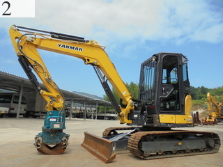 Used Construction Machine Used YANMAR YANMAR Forestry excavators Grapple / Winch / Blade ViO55-6