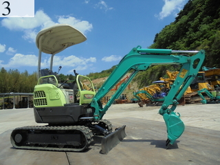中古建設機械 中古 ヤンマーディーゼル YANMAR 油圧ショベル・バックホー ０．１立米以下 Vio15-2A