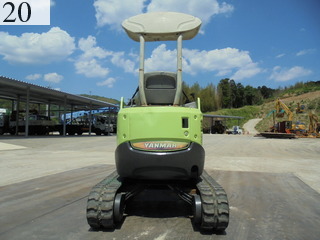 中古建設機械 中古 ヤンマーディーゼル YANMAR 油圧ショベル・バックホー ０．１立米以下 Vio15-2A