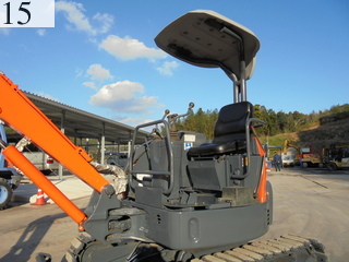 中古建設機械 中古 日立建機 HITACHI 油圧ショベル・バックホー ０．１立米以下 ZX20U
