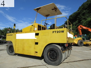 Used Construction Machine Used FURUKAWA FURUKAWA Roller Tire rollers FT20W