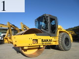 中古建設機械 中古 酒井重工業 SAKAI ローラー 土工用振動ローラー SV512DH-1