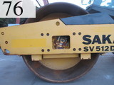 中古建設機械 中古 酒井重工業 SAKAI ローラー 土工用振動ローラー SV512DH-1
