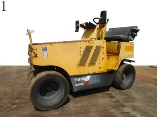 中古建設機械 中古 酒井重工業 SAKAI ローラー タイヤローラー TS160