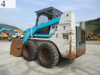 Used Construction Machine Used TOYOTA TOYOTA Skid steer loader Wheel type 4SDK7