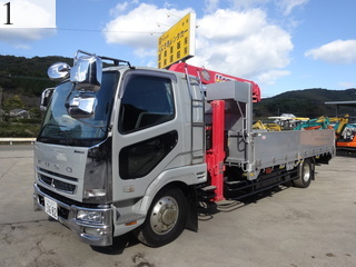 Used Construction Machine Used MITSUBISHI FUSO MITSUBISHI FUSO Truck Equipment carrier PDG-FK62FZ
