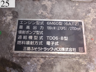 Used Construction Machine Used MITSUBISHI FUSO MITSUBISHI FUSO Truck Equipment carrier PDG-FK62FZ