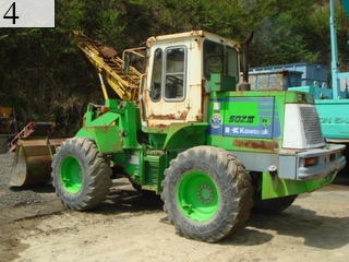 Used Construction Machine Used KAWASAKI KAWASAKI Wheel Loader bigger than 1.0m3 50ZIII