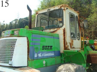 Used Construction Machine Used KAWASAKI KAWASAKI Wheel Loader bigger than 1.0m3 50ZIII