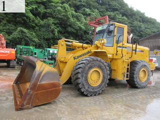 中古建設機械 中古 川崎重工業 KAWASAKI ホイール・ローダ １．０立米以上 85ZV-2