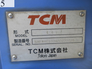 Used Construction Machine Used TCM TCM Wheel Loader smaller than 1.0m3 L4-2