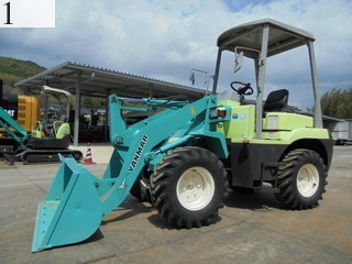中古建設機械 中古 ヤンマーディーゼル YANMAR ホイール・ローダ １．０立米以下 V3-5B