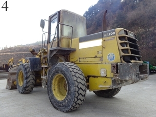 Used Construction Machine Used KOMATSU KOMATSU Wheel Loader bigger than 1.0m3 WA200-3