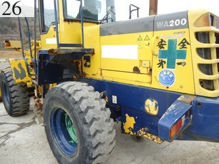 Used Construction Machine Used KOMATSU KOMATSU Wheel Loader bigger than 1.0m3 WA200-3