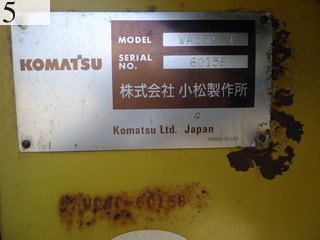 Used Construction Machine Used KOMATSU KOMATSU Wheel Loader bigger than 1.0m3 WA350-3E