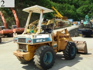 中古建設機械 中古 コマツ KOMATSU ホイール・ローダ １．０立米以下 WA40-1