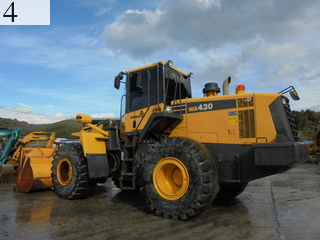 Used Construction Machine Used KOMATSU KOMATSU Wheel Loader bigger than 1.0m3 WA430-6