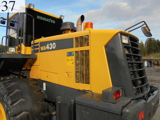 Used Construction Machine Used KOMATSU KOMATSU Wheel Loader bigger than 1.0m3 WA430-6