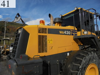 Used Construction Machine Used KOMATSU KOMATSU Wheel Loader bigger than 1.0m3 WA430-6