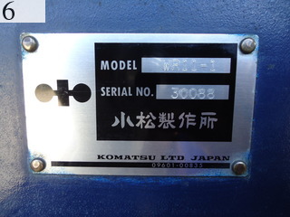 Used Construction Machine Used KOMATSU KOMATSU Wheel Loader bigger than 1.0m3 WR11-1