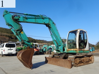 中古建設機械 中古 コベルコ建機 KOBELCO 油圧ショベル・バックホー ０．４－０．５立米 SK80CS