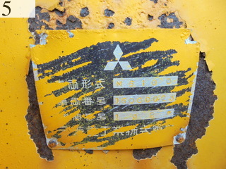 Used Construction Machine Used MITSUBISHI MITSUBISHI Grader Articulated frame MG100