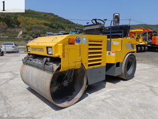 中古建設機械 中古 住友建機 SUMITOMO ローラー 舗装用振動ローラー HW41VW-2