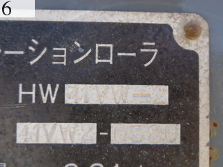 中古建設機械 中古 住友建機 SUMITOMO ローラー 舗装用振動ローラー HW41VW-2